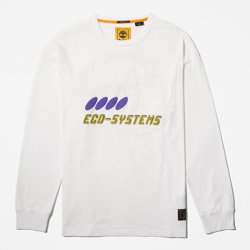 Timberland Bee Line x Long-sleeved T-Shirt in White