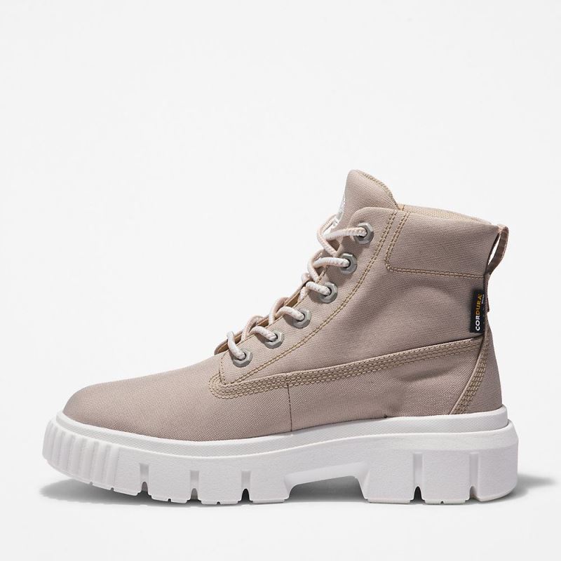 Timberland Greyfield Canvas Boot for Women in Beige