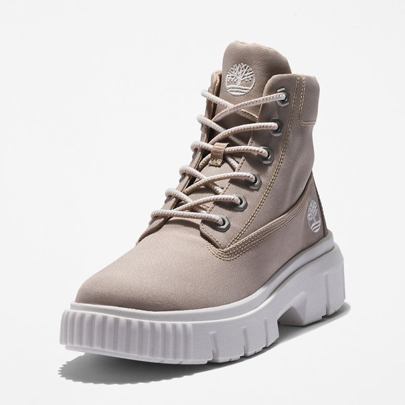 Timberland Greyfield Canvas Boot for Women in Beige