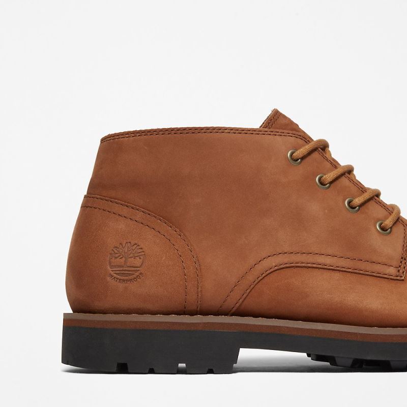 Timberland Alden Brook Waterproof Chukka Boot for Men in Light Brown