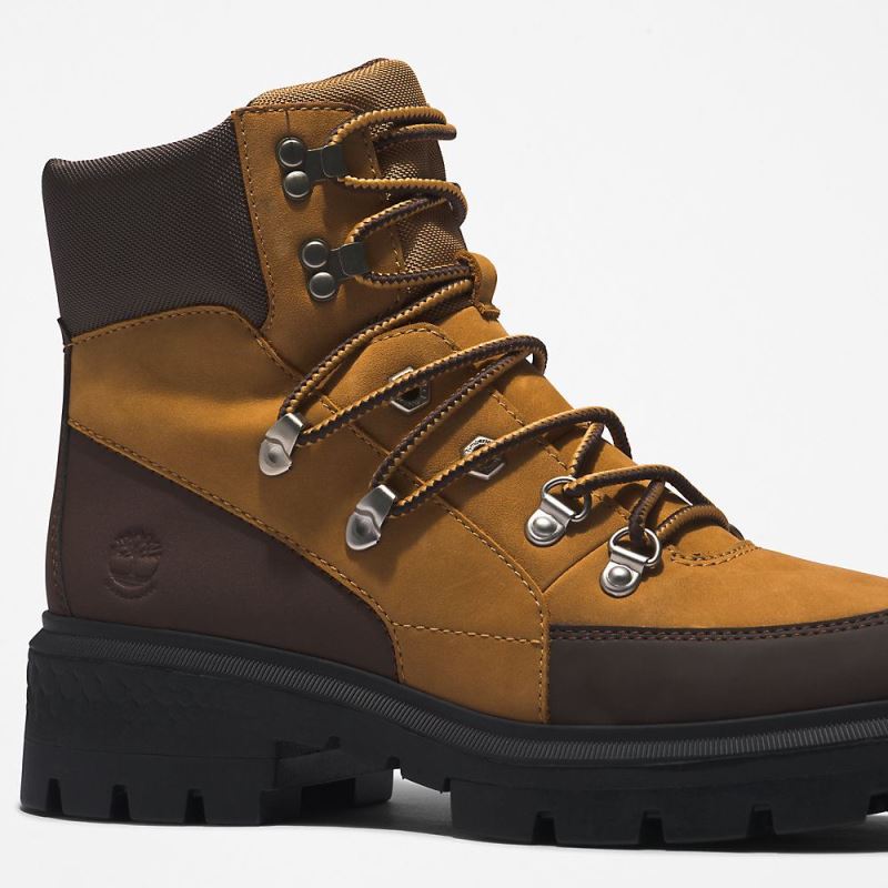 Timberland Cortina Valley Waterproof Hiking Boot for Women in Yellow