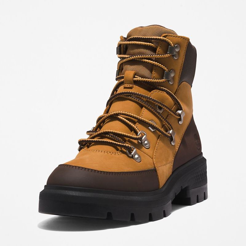 Timberland Cortina Valley Waterproof Hiking Boot for Women in Yellow