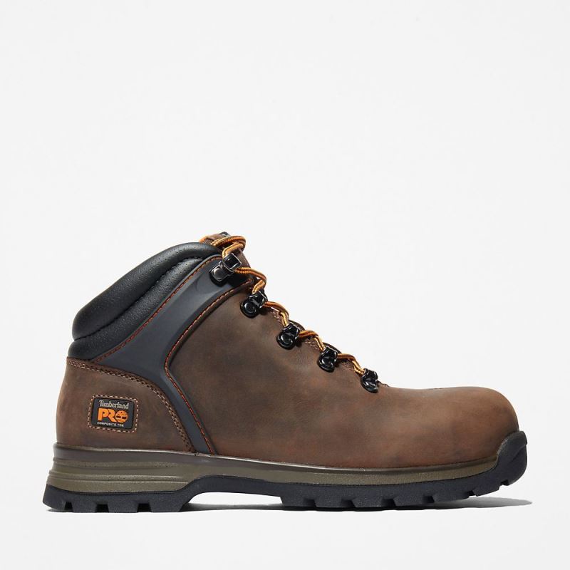 Timberland Splitrock XT Comp-Toe Work Boot for Men in Brown