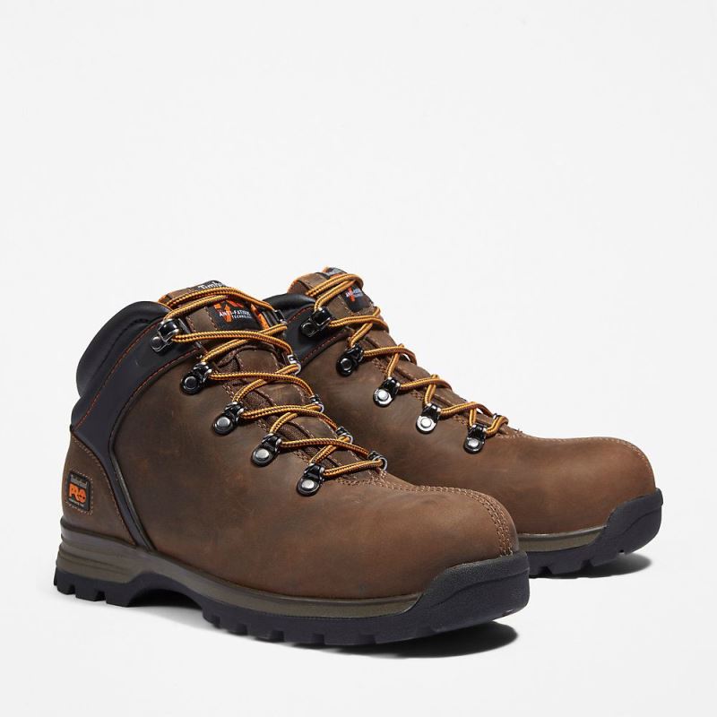 Timberland Splitrock XT Comp-Toe Work Boot for Men in Brown