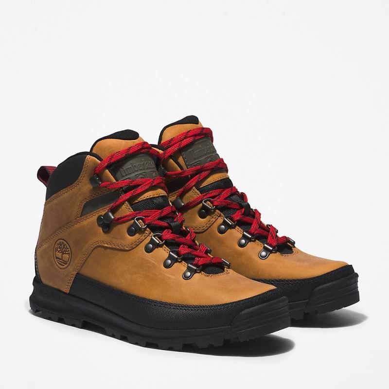 Timberland World Hiker Hiking Boot for Men in Yellow