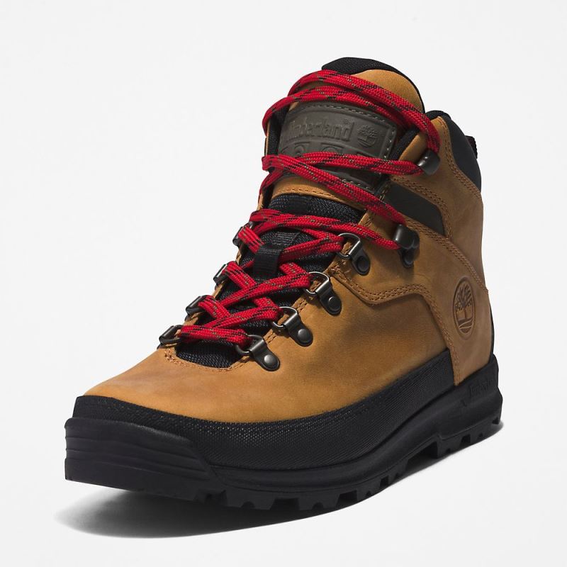 Timberland World Hiker Hiking Boot for Men in Yellow