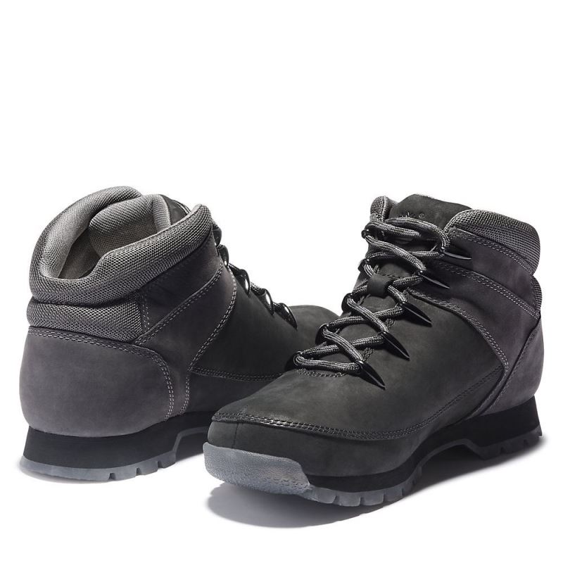 Timberland Euro Sprint Hiker for Men in Black/Grey