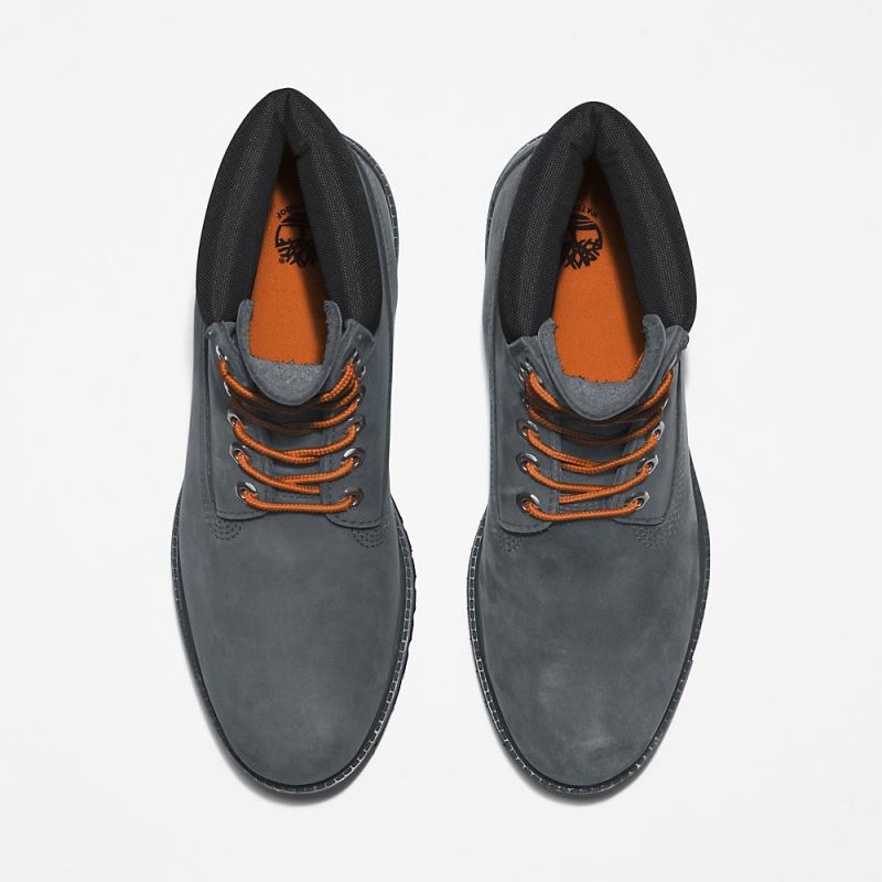 Timberland Timberland Premium? 6 Inch Boot for Men in Grey/Orange