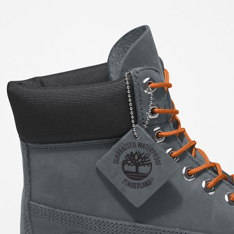 Timberland Timberland Premium? 6 Inch Boot for Men in Grey/Orange