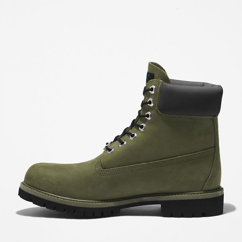 Timberland Premium 6 Inch Boot for Men in Dark Green