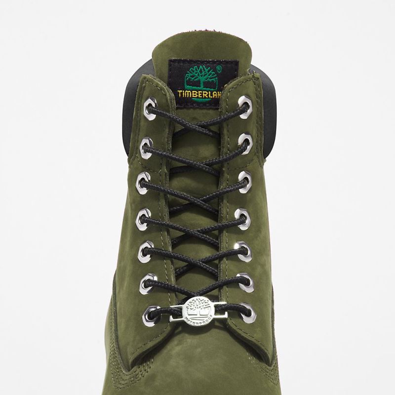 Timberland Premium 6 Inch Boot for Men in Dark Green