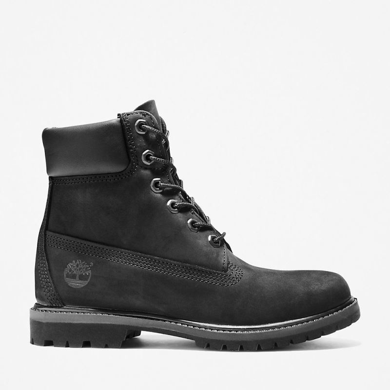 Timberland Premium 6 Inch Boot for Women in Black