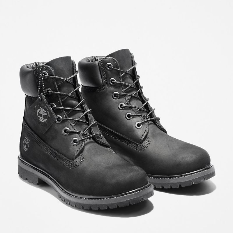 Timberland Premium 6 Inch Boot for Women in Black