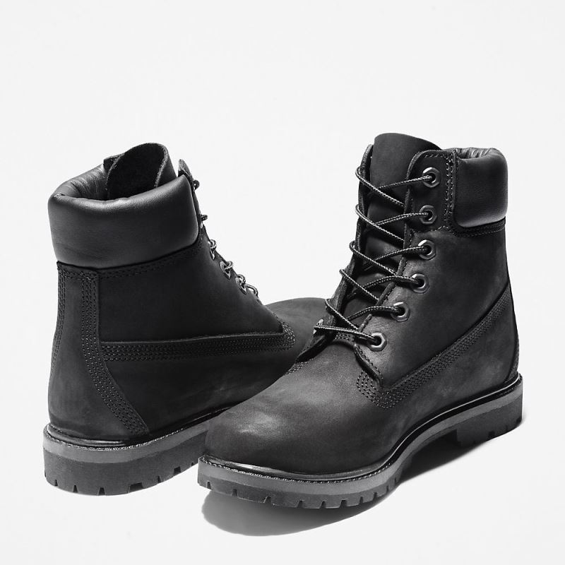 Timberland Premium 6 Inch Boot for Women in Black