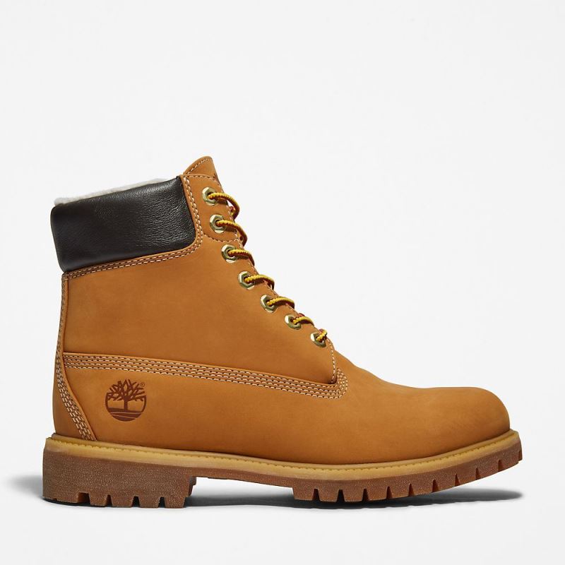 Timberland Premium Warm-lined 6 Inch Boot for Men in Yellow