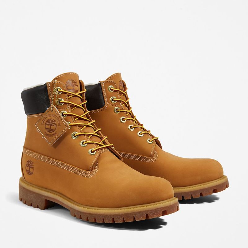 Timberland Premium Warm-lined 6 Inch Boot for Men in Yellow