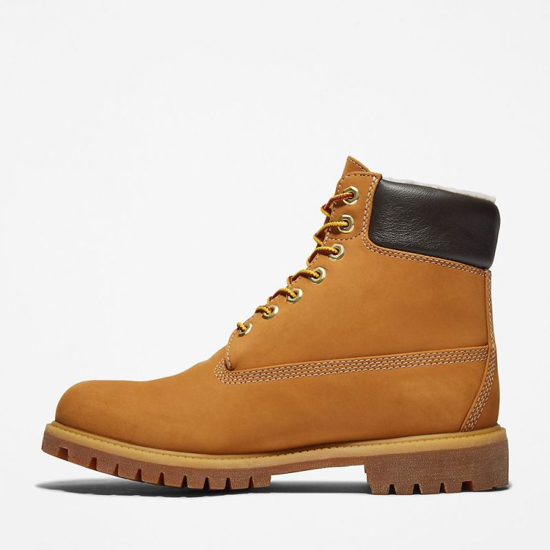 Timberland Premium Warm-lined 6 Inch Boot for Men in Yellow