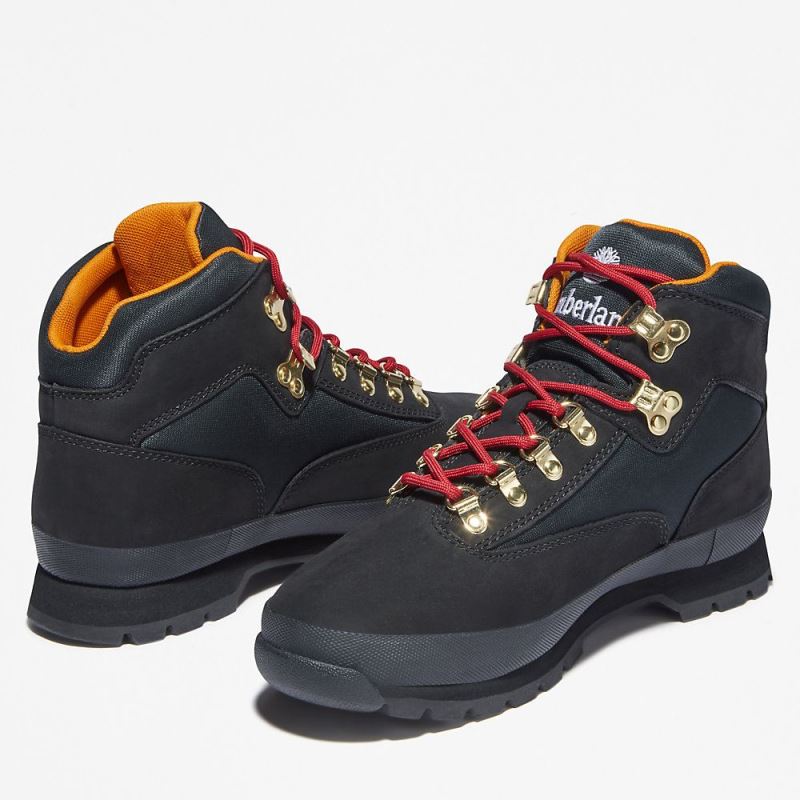 Timberland Euro Hiker Hiking Boot for Men in Black