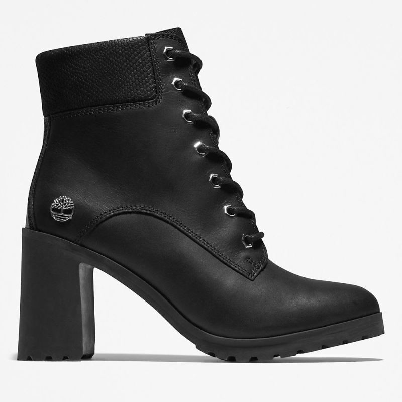 Timberland Allington Heeled 6 Inch Boot for Women in Black