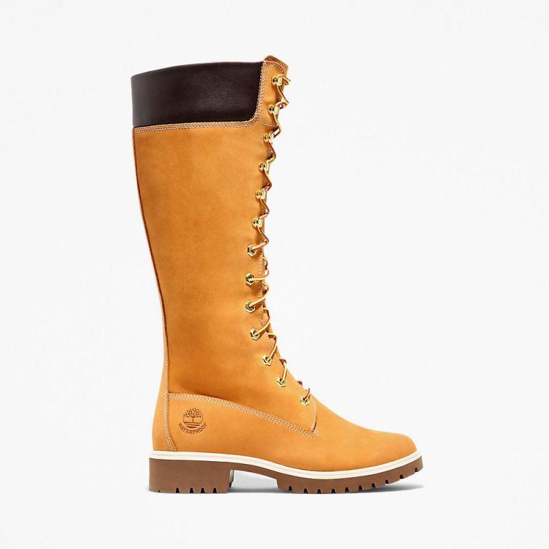 Timberland Premium14 Inch Boot for Women in Yellow