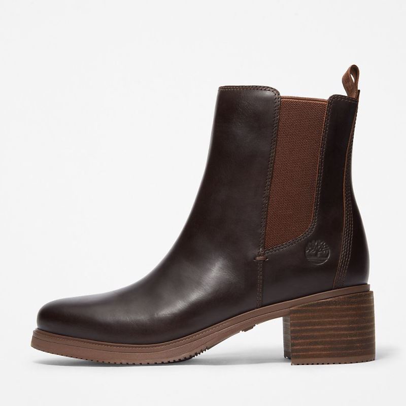 Timberland Dalston Vibe Chelsea Boot for Women in Dark Brown