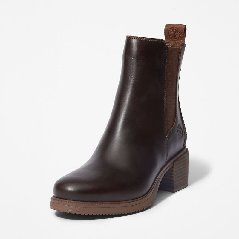 Timberland Dalston Vibe Chelsea Boot for Women in Dark Brown