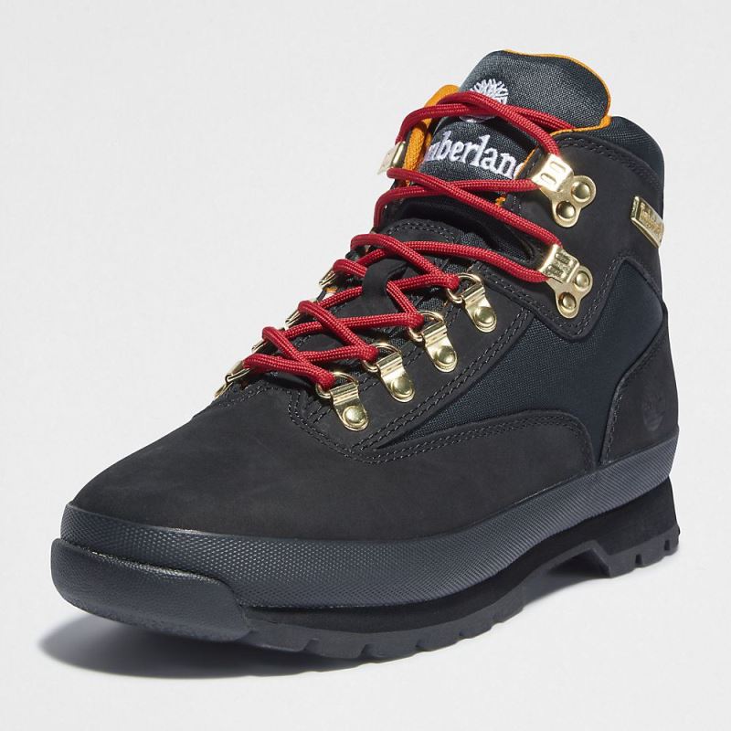 Timberland Euro Hiker Hiking Boot for Men in Black