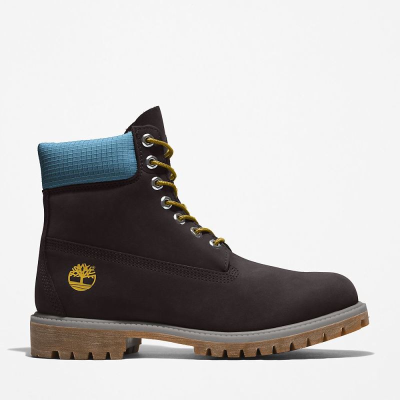 Timberland Timberland Premium? 6 Inch Boot for Men in Black/Blue