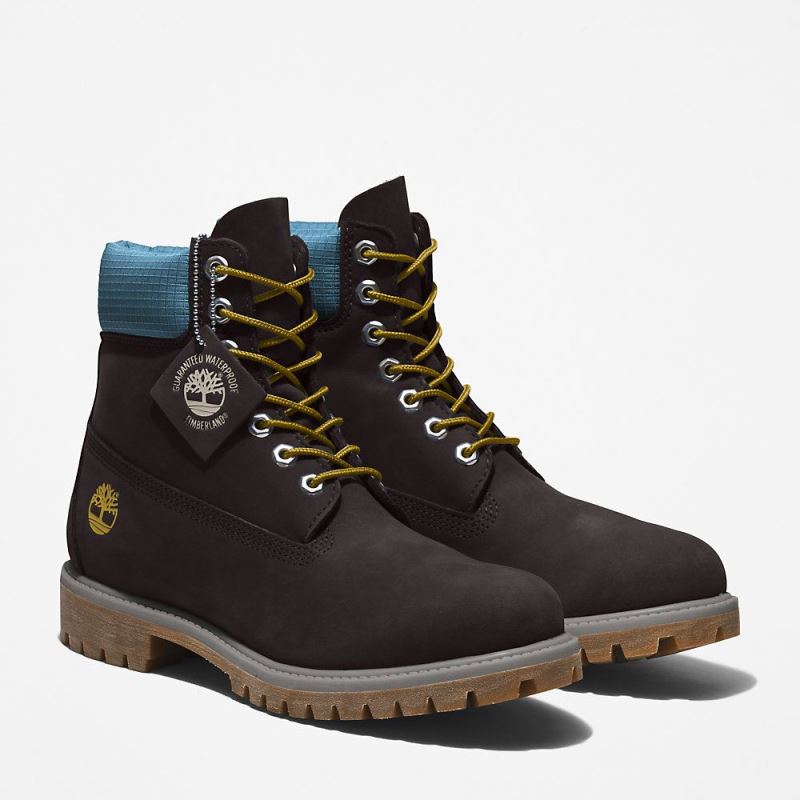 Timberland Timberland Premium? 6 Inch Boot for Men in Black/Blue