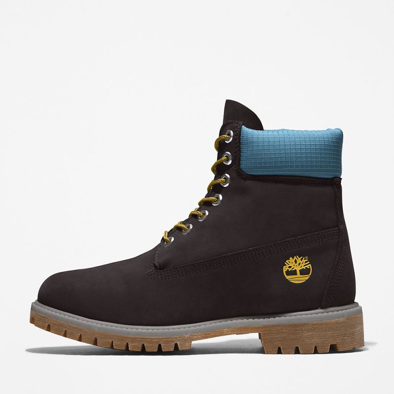 Timberland Timberland Premium? 6 Inch Boot for Men in Black/Blue