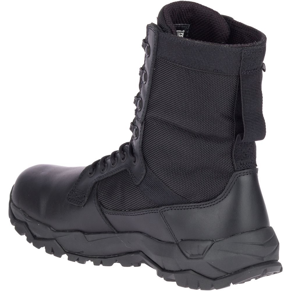 Merrel MQ PatroWaterproo Boots Wid Widt Black