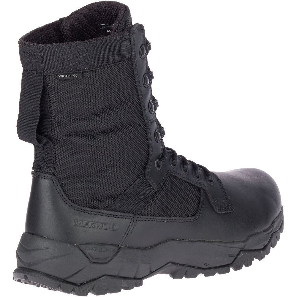 Merrel MQ PatroWaterproo Boots Wid Widt Black