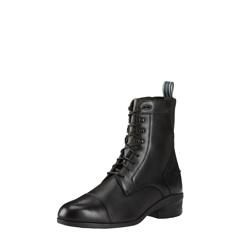 Ariat Heritage IV Paddock Boot - BLACK - Click Image to Close