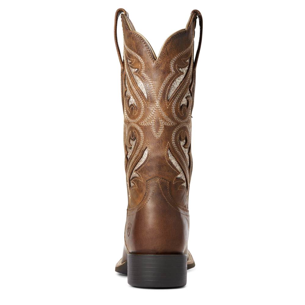 Ariat Round Up Bliss Western Boot - SASSY BROWN