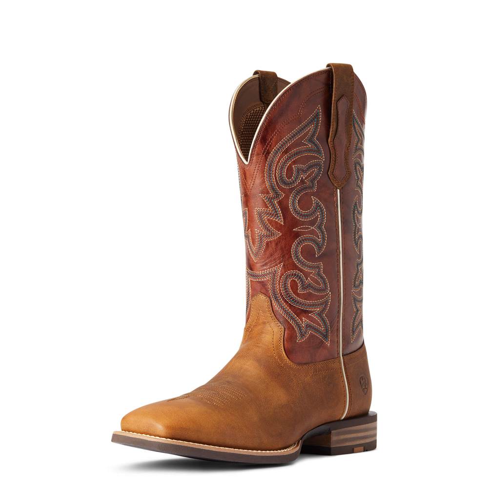 Ariat Everlite Go Getter Western Boot - SORREL CRUNCH