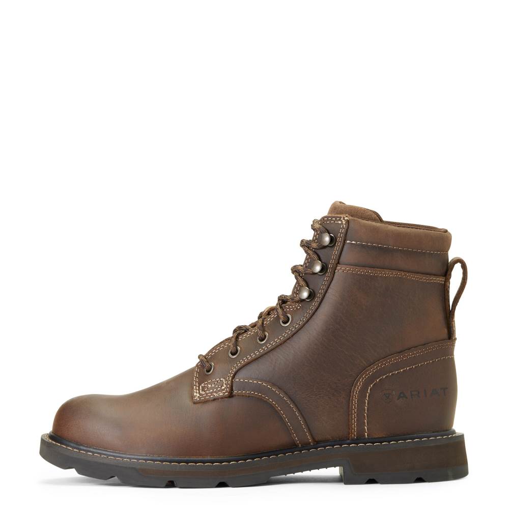 Ariat Groundbreaker 6" Work Boot - BROWN