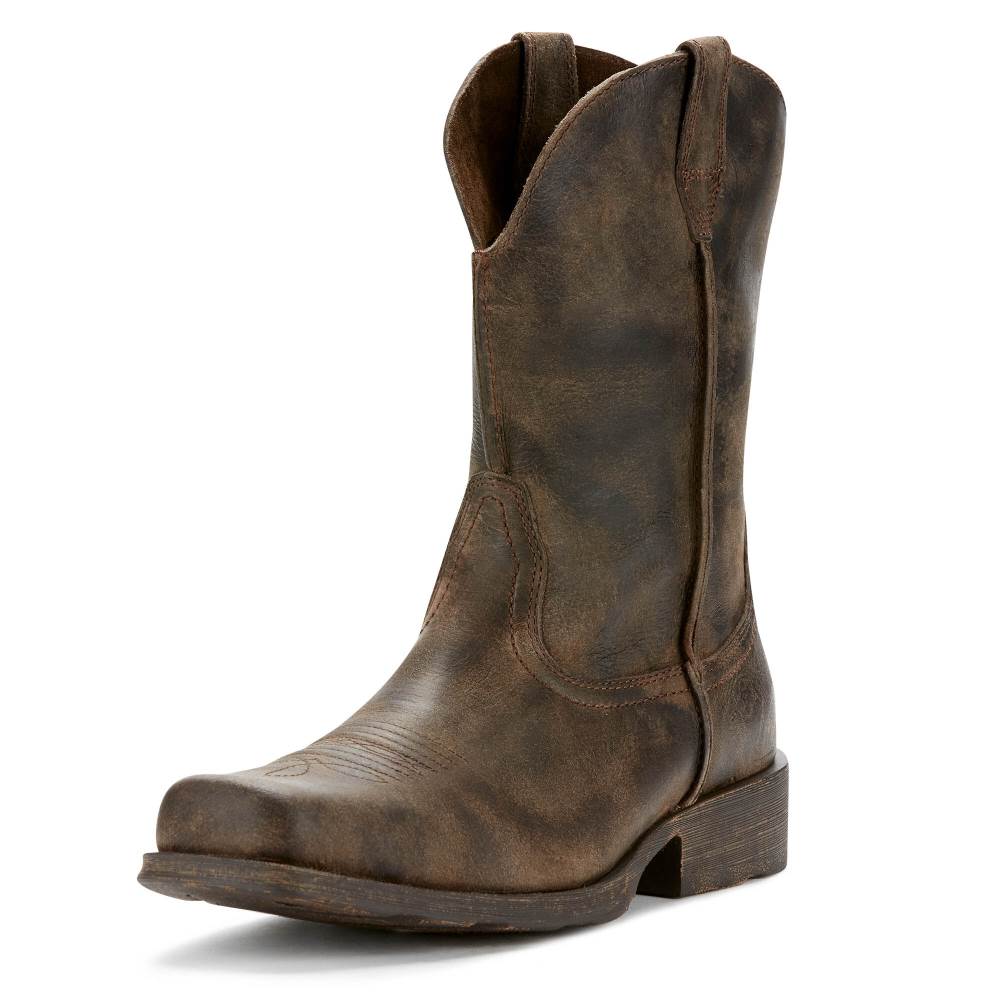 Ariat Rambler Western Boot - ANTIQUED GREY - Click Image to Close