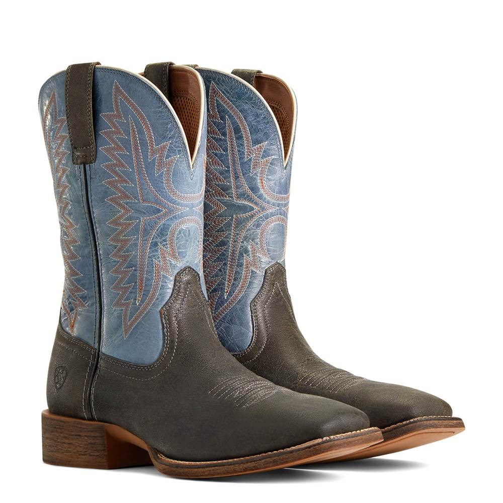 Ariat Sport Smokewagon Western Boot - RAMPANT CHARCOAL