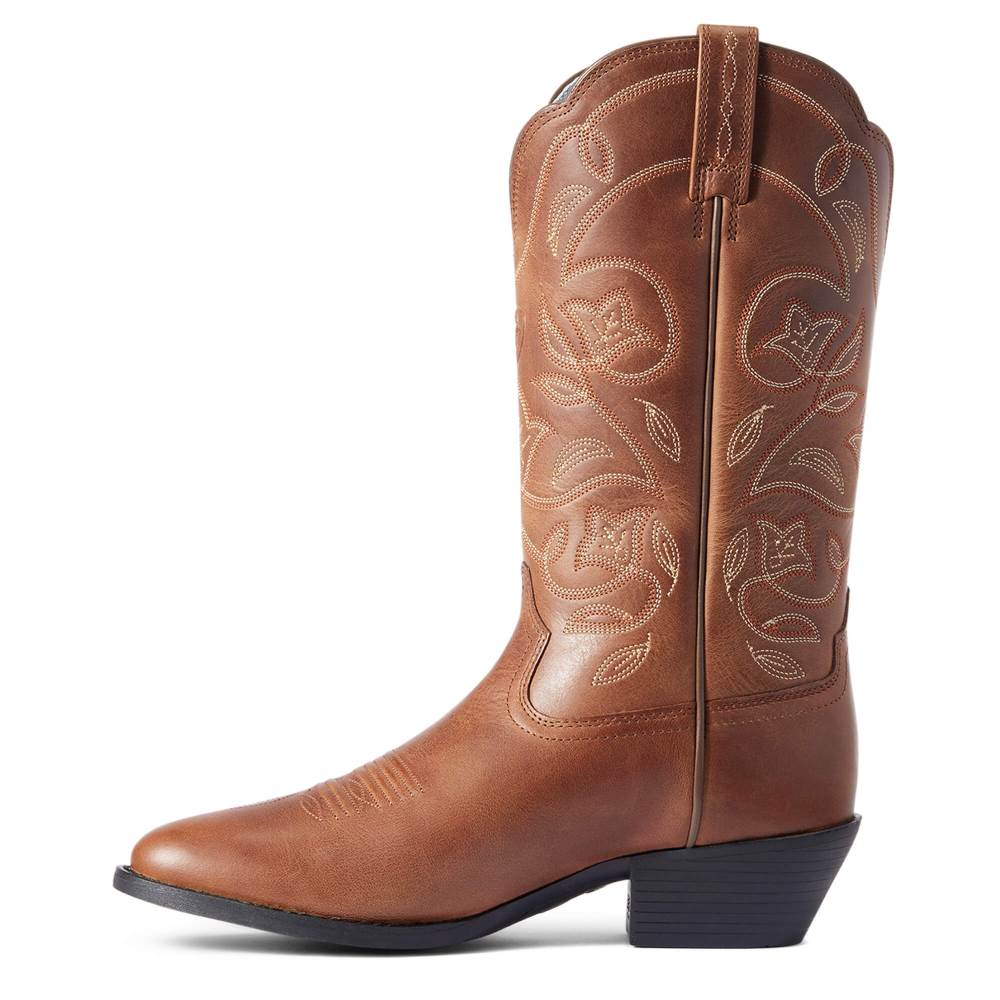 Ariat Heritage R Toe Western Boot - RUSSET REBEL