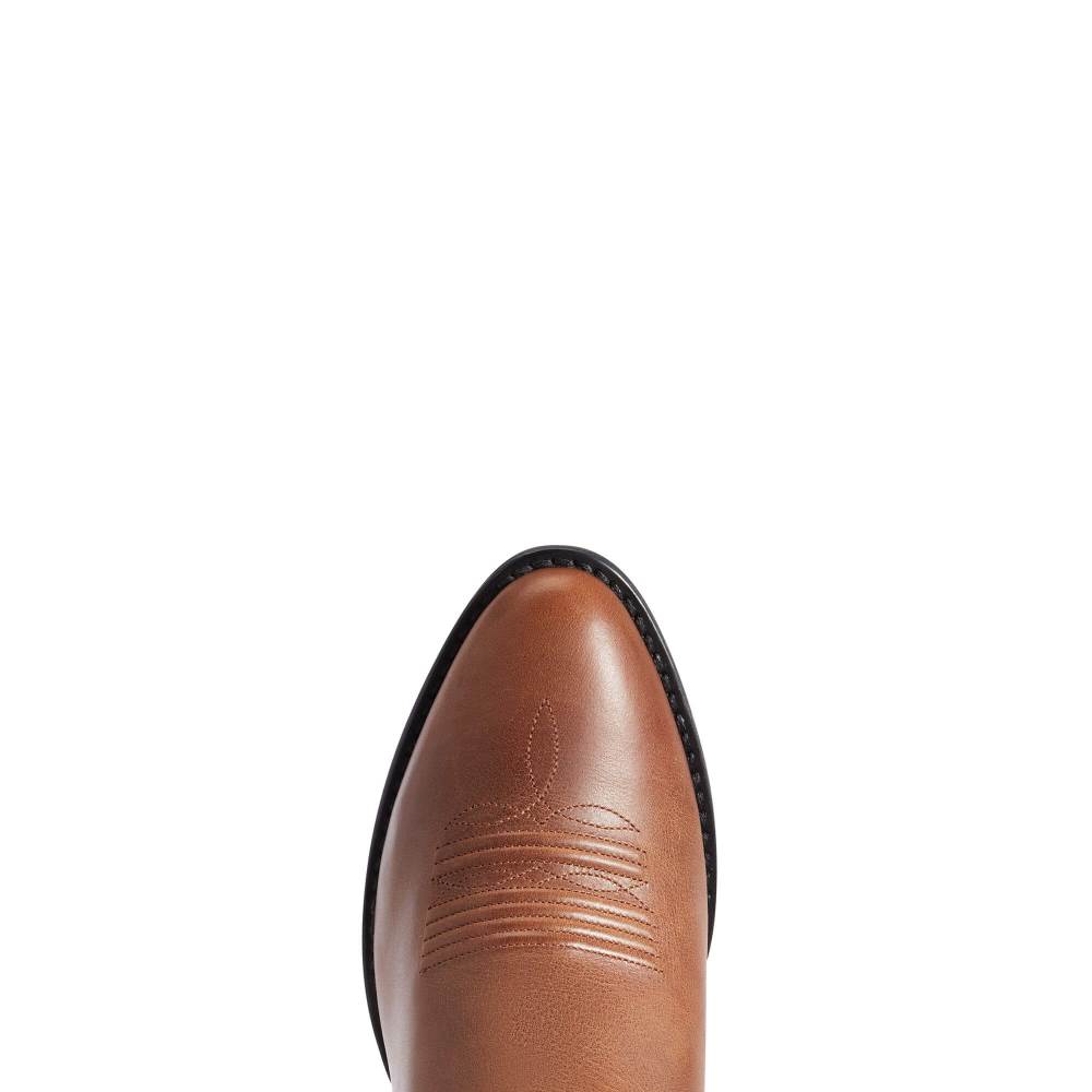 Ariat Heritage R Toe Western Boot - RUSSET REBEL