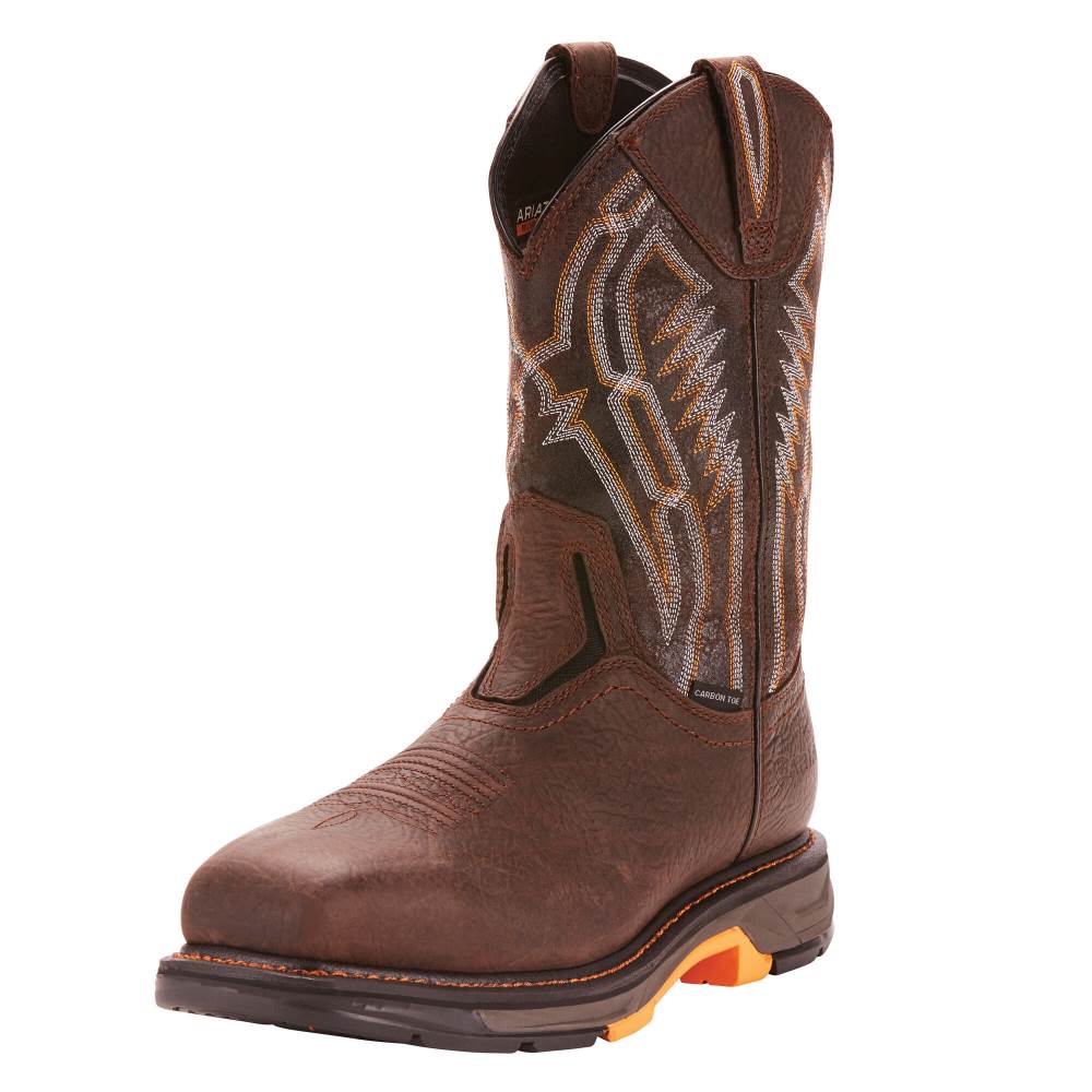 Ariat WorkHog XT Dare Carbon Toe Work Boot - BRUIN BROWN - Click Image to Close