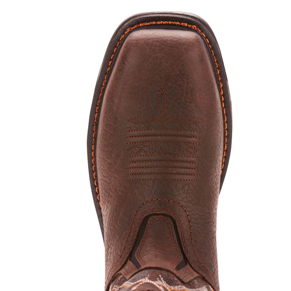 Ariat WorkHog XT Dare Carbon Toe Work Boot - BRUIN BROWN