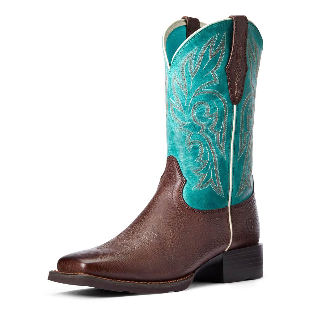 Ariat Cattle Drive Western Boot - DARK COTTAGE