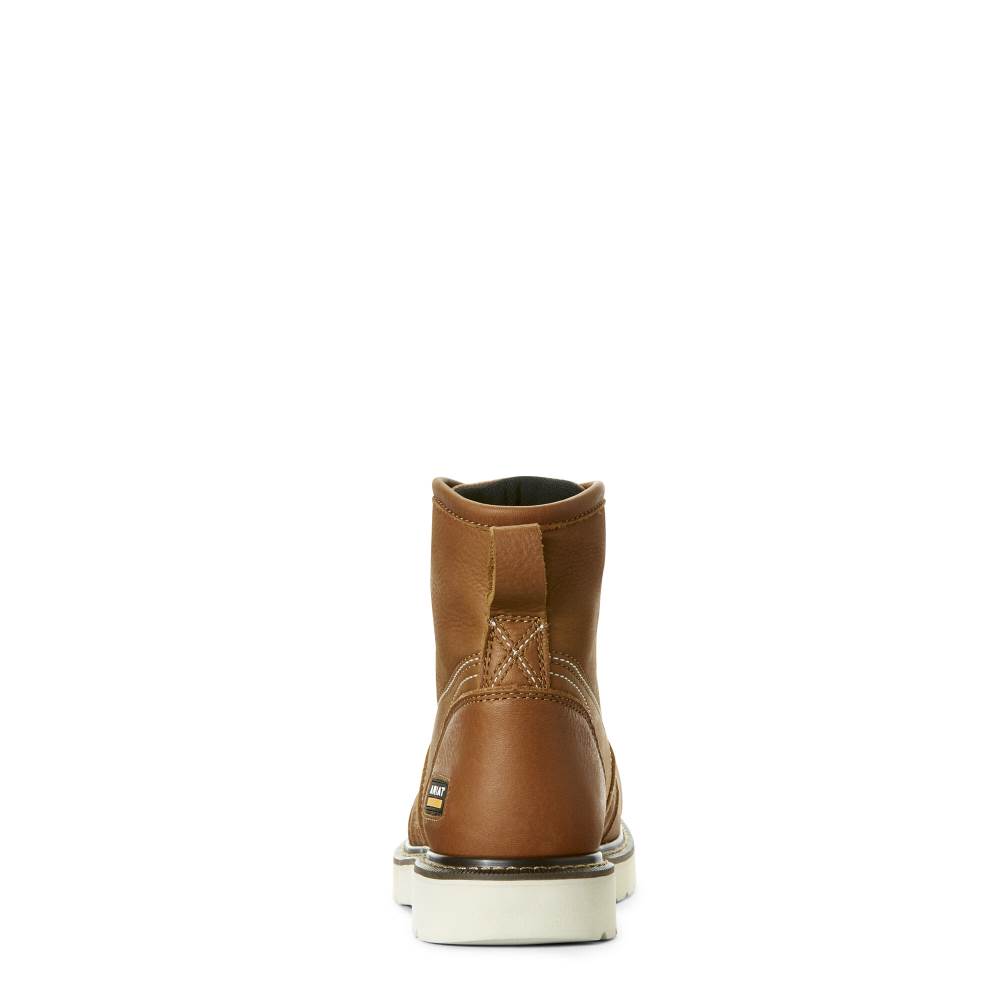 Ariat Rebar Wedge 6" Waterproof Work Boot - GOLDEN GRIZZLY