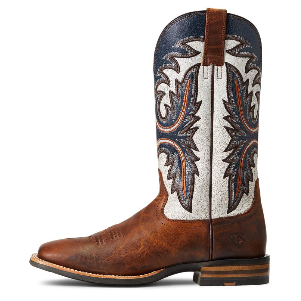 Ariat Brushrider Western Boot - PENNY BROWN