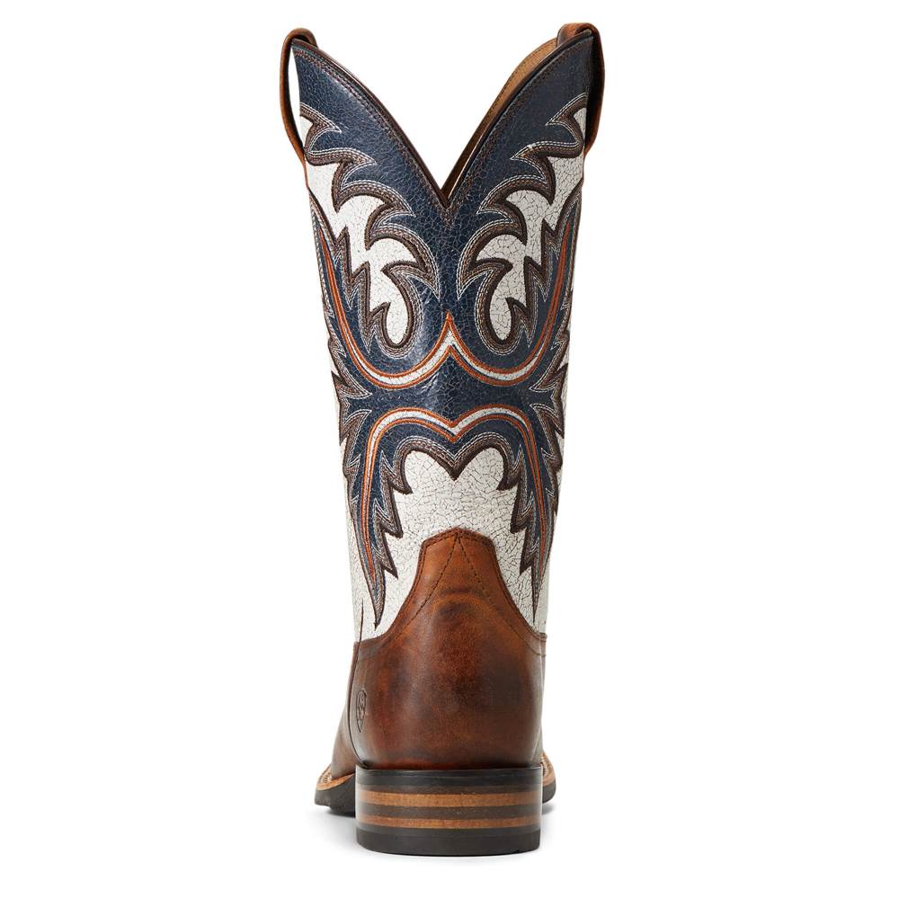 Ariat Brushrider Western Boot - PENNY BROWN