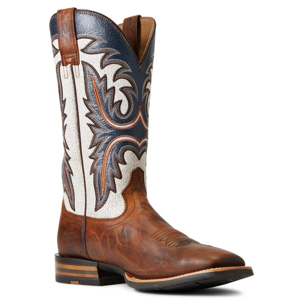 Ariat Brushrider Western Boot - PENNY BROWN