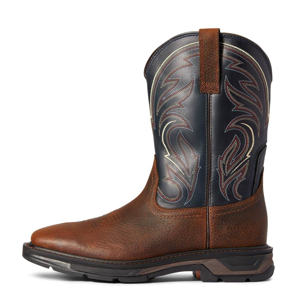 Ariat WorkHog XT Cottonwood Work Boot - BROWN OILED ROWDY