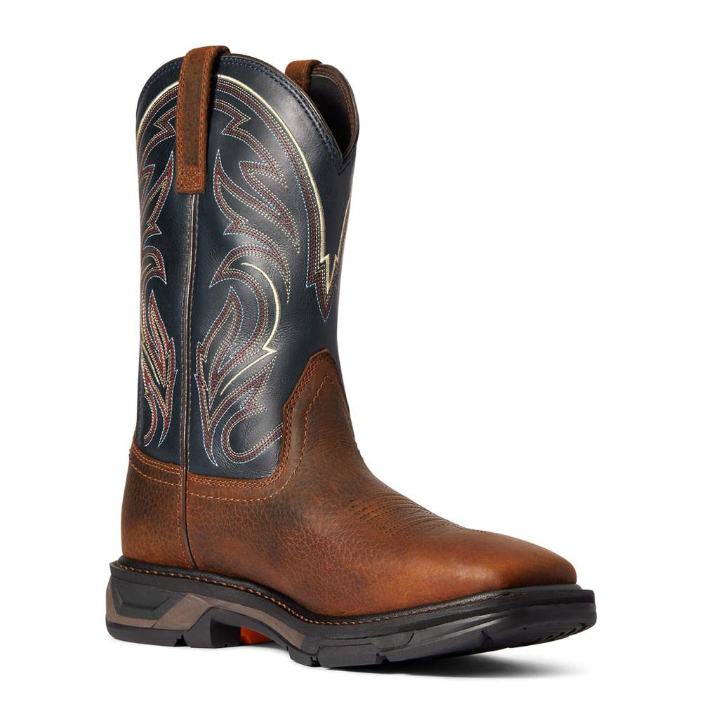 Ariat WorkHog XT Cottonwood Work Boot - BROWN OILED ROWDY