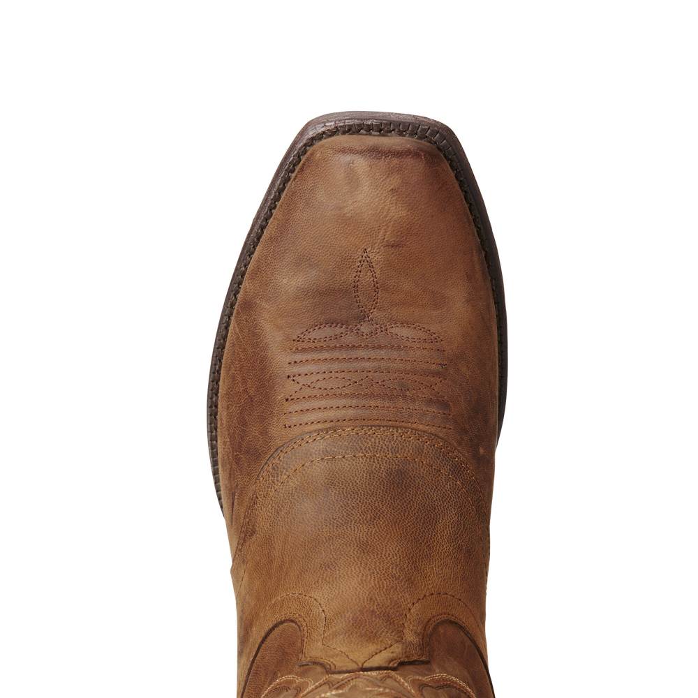 Ariat Circuit Striker Western Boot - WEATHERED BROWN